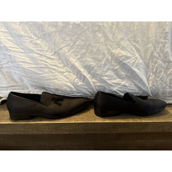 Stacy Adams Tazewell Black Tassel Loafers Men’s Size 10M Dress Shoes main image 5